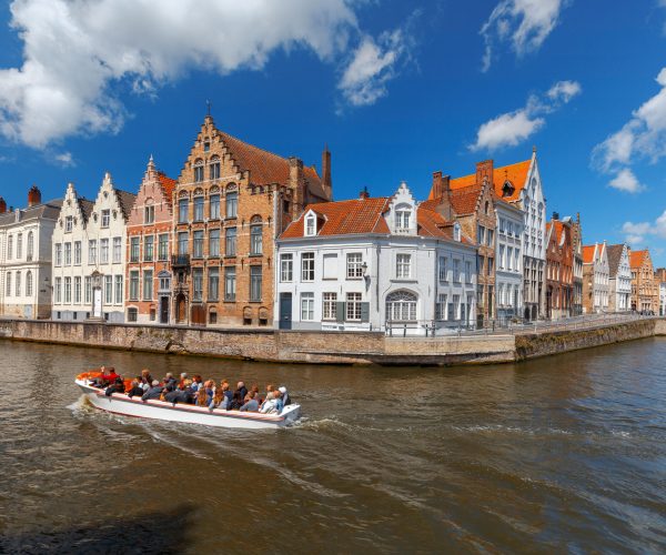 Bruges canal boat tour